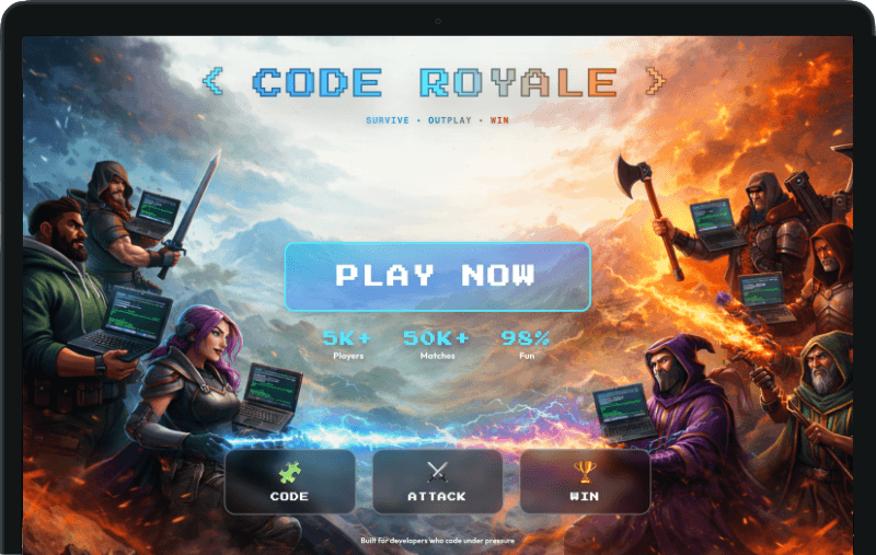 Code Royale - Battle Style Coding Game